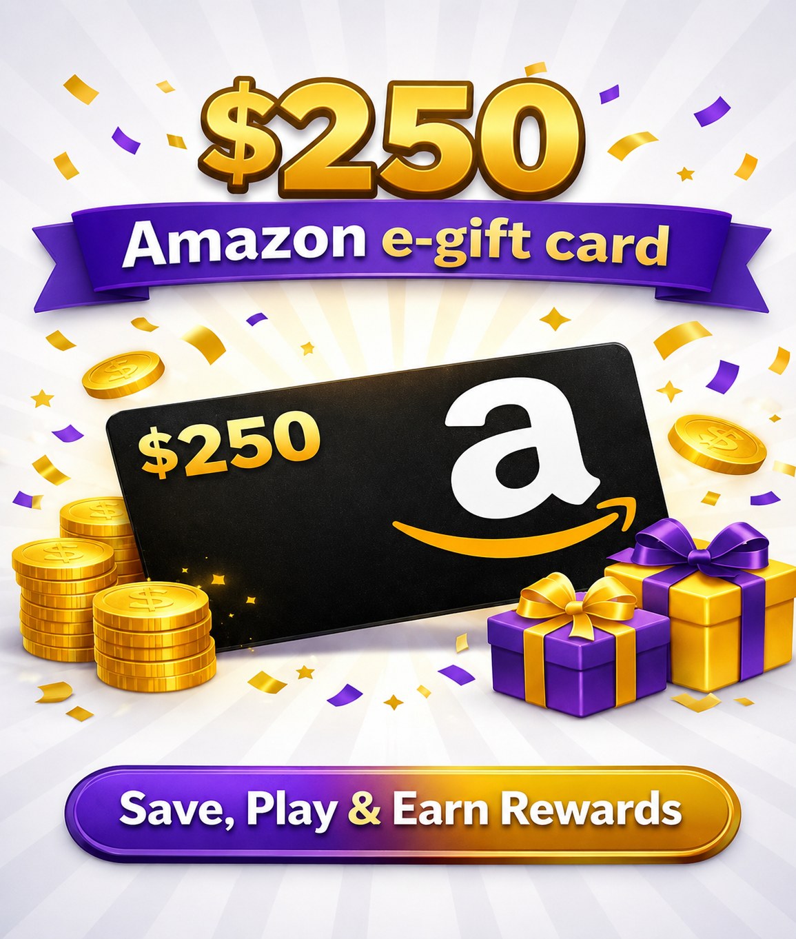 $250 Amazon Gift Card Giveaway