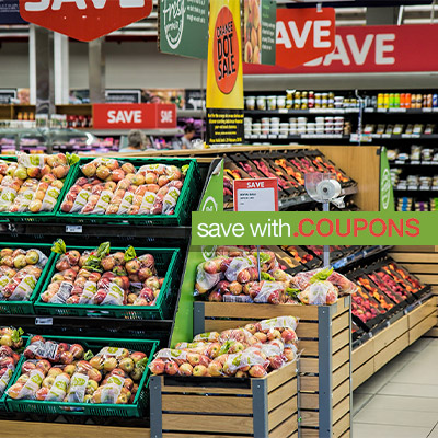 Save with Coupons 